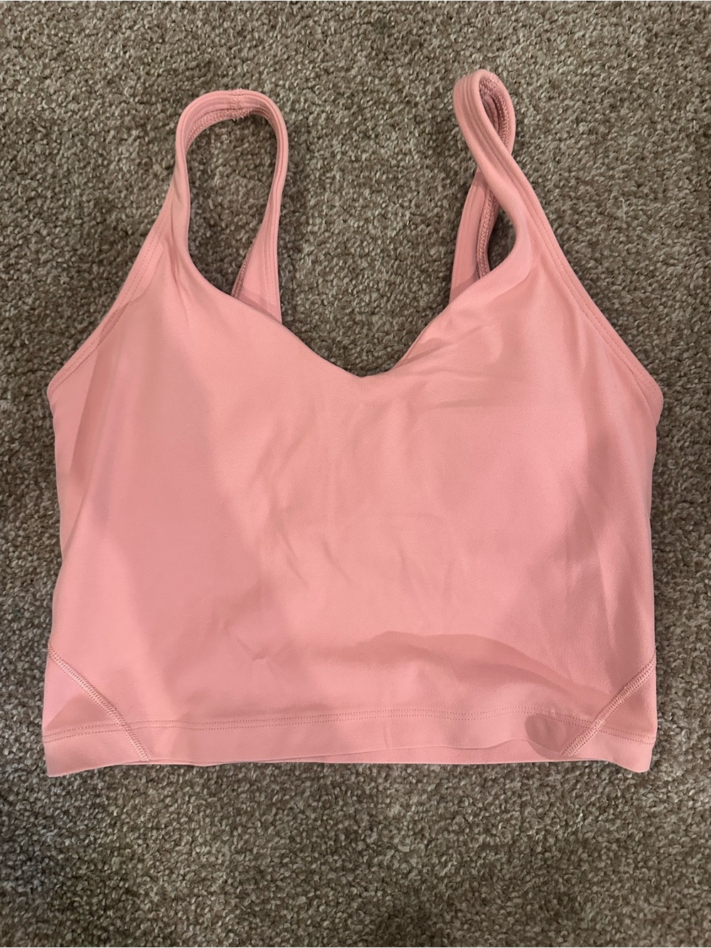 lululemon athletica Pink Light Support Bralette Tank